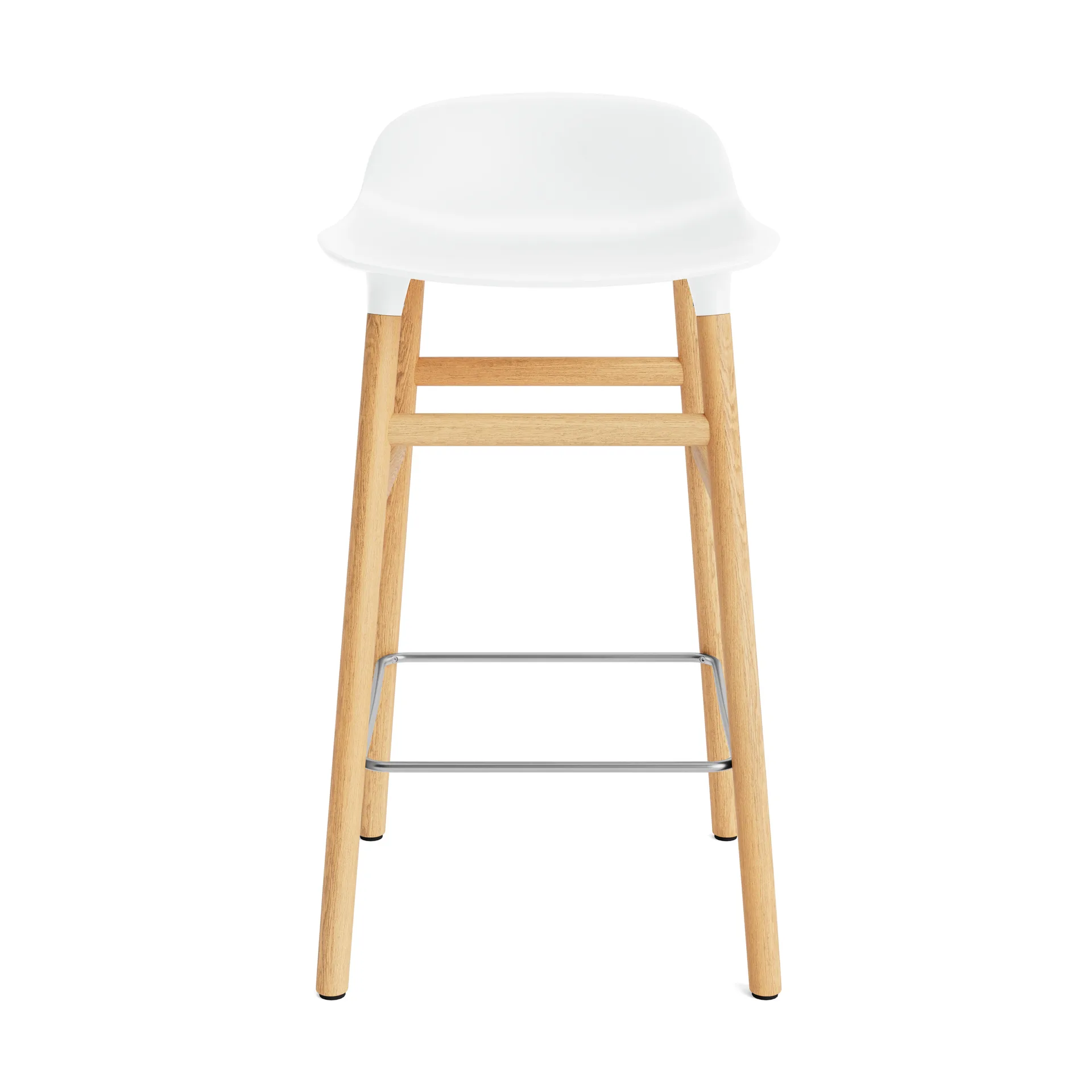 Form Chair barstol egeben, hvid Normann Copenhagen