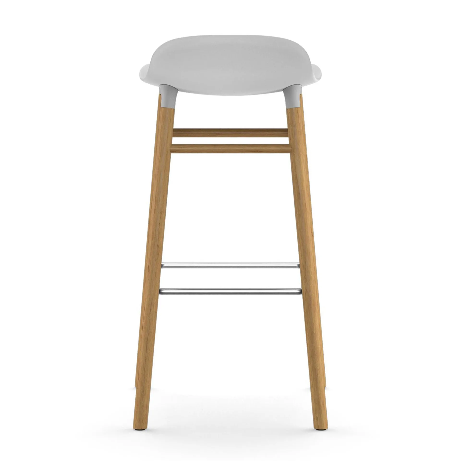 Form Chair barstol egeben, hvid Normann Copenhagen