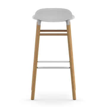 Form Chair barstol egeben - hvid - Normann Copenhagen