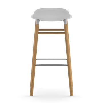 Form Chair barstol egeben - hvid - Normann Copenhagen