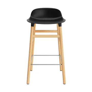 Form Chair barstol egeben - sort - Normann Copenhagen