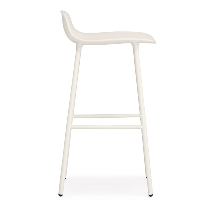 Form Chair barstol metalben, hvid Normann Copenhagen
