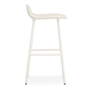 Form Chair barstol metalben - hvid - Normann Copenhagen
