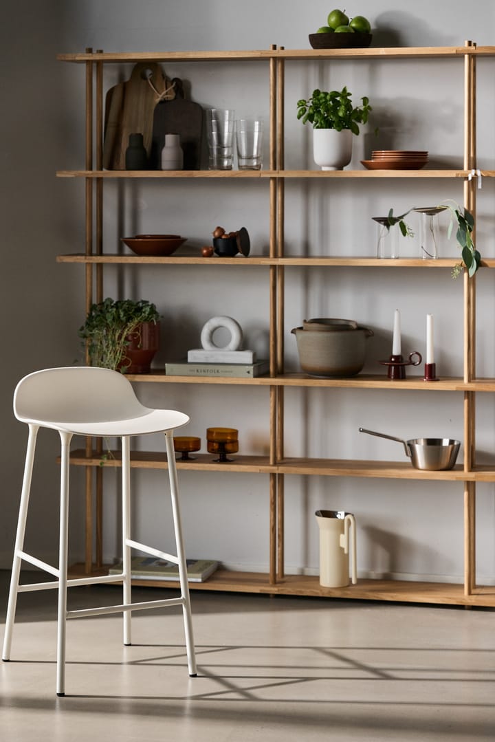 Form Chair barstol metalben, hvid Normann Copenhagen