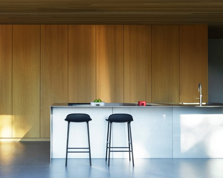 Form Chair barstol metalben, Sort Normann Copenhagen