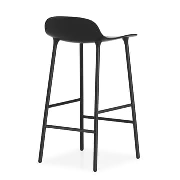 Form Chair barstol metalben - sort - Normann Copenhagen