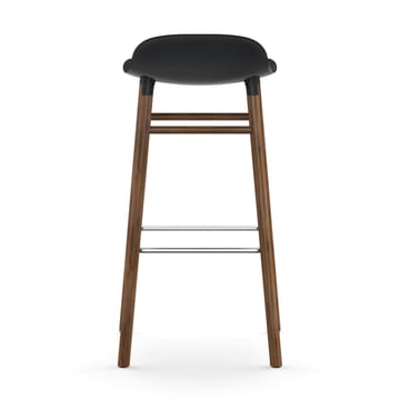 Form Chair barstol valnøddeben - sort - Normann Copenhagen