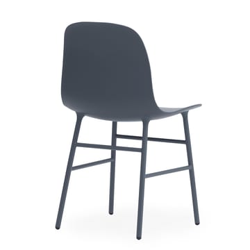 Form Chair stol metalben 2-pak - blå - Normann Copenhagen