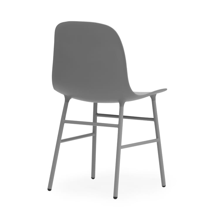 Form Chair stol metalben 2-pak - grå - Normann Copenhagen