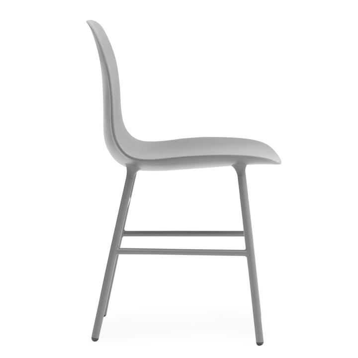 Form Chair stol metalben 2-pak - grå - Normann Copenhagen