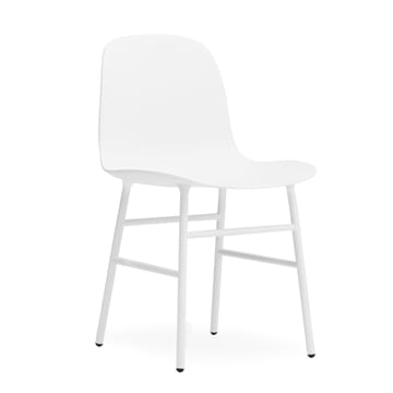 Form Chair stol metalben 2-pak - hvid - Normann Copenhagen
