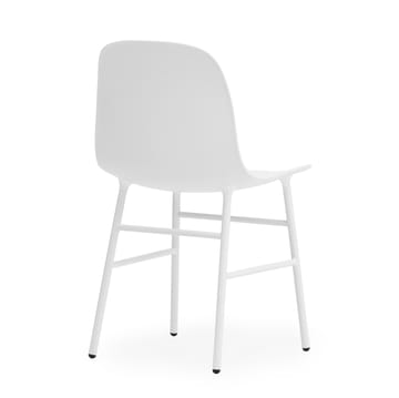 Form Chair stol metalben 2-pak - hvid - Normann Copenhagen
