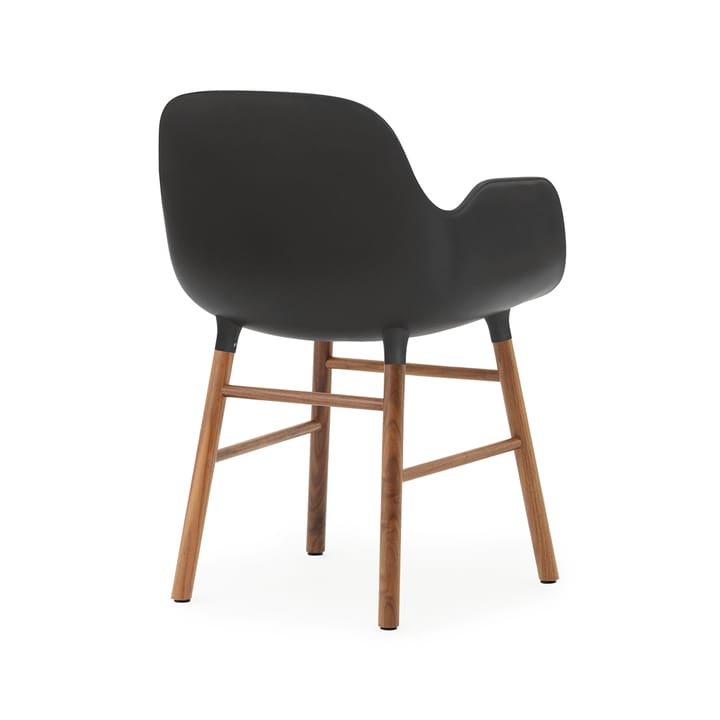 Form karmstol, black, ben i valnød Normann Copenhagen