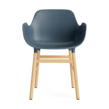 Form karmstol - blue, ben i egetræ - Normann Copenhagen