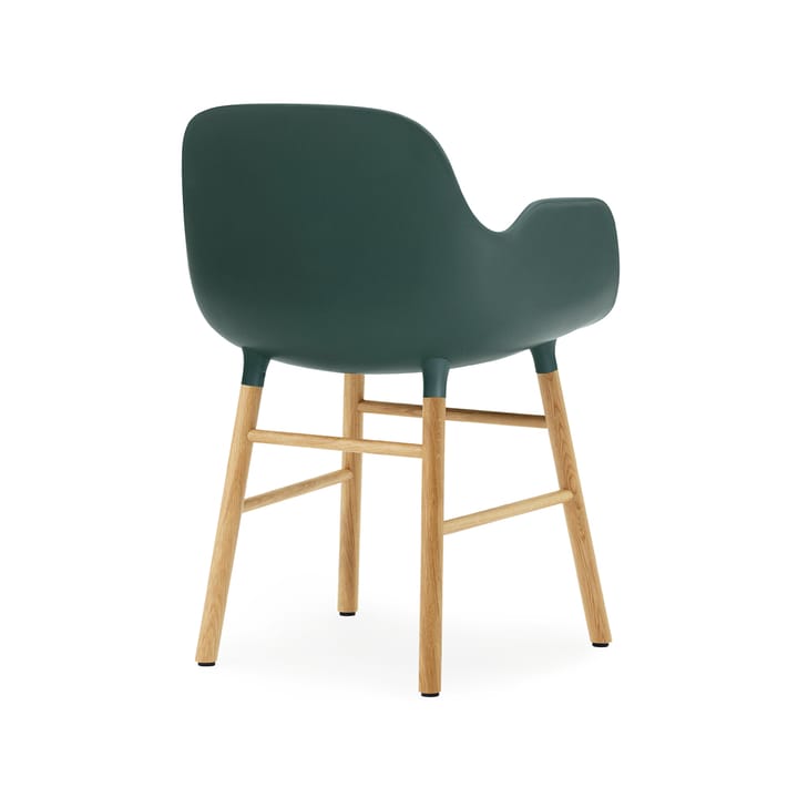 Form karmstol, green, ben i egetræ Normann Copenhagen