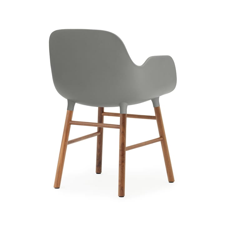 Form karmstol, grey, ben i valnød Normann Copenhagen