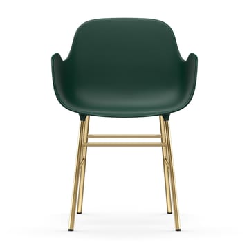 Form karmstol messingben - Grøn - Normann Copenhagen