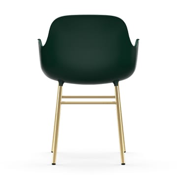 Form karmstol messingben - Grøn - Normann Copenhagen