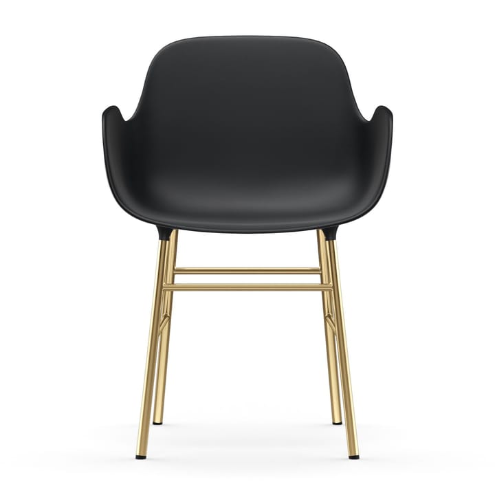 Form karmstol messingben, Sort Normann Copenhagen