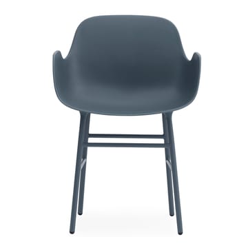 Form karmstol metalben - Blå - Normann Copenhagen