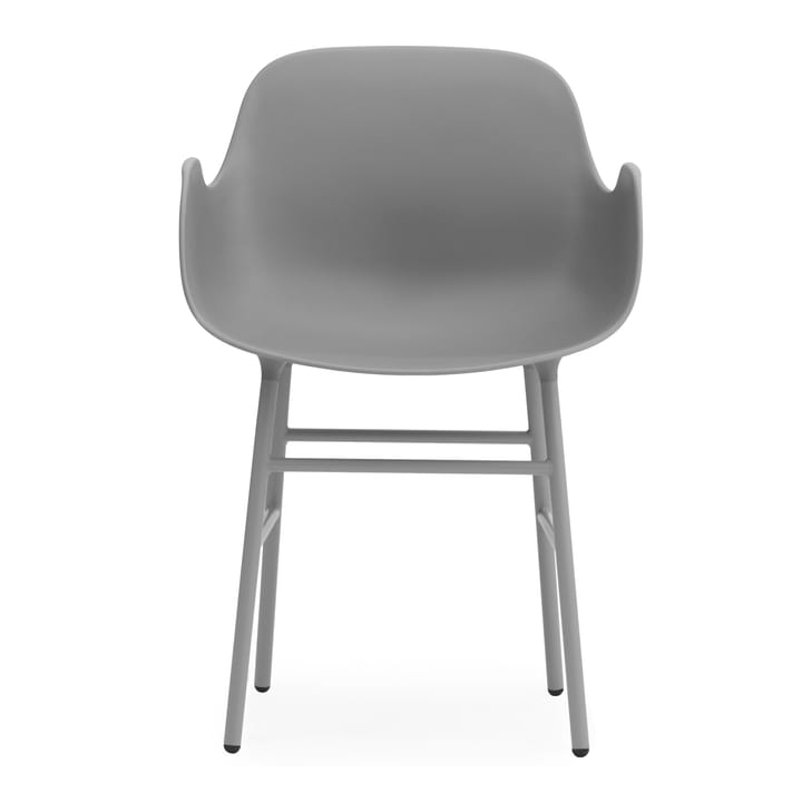 Form karmstol metalben, Grå Normann Copenhagen