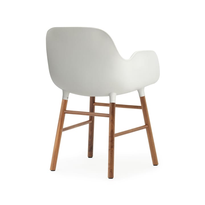 Form karmstol, white, valnøddeben Normann Copenhagen