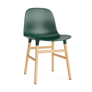 Form stol - green, ben i egetræ - Normann Copenhagen