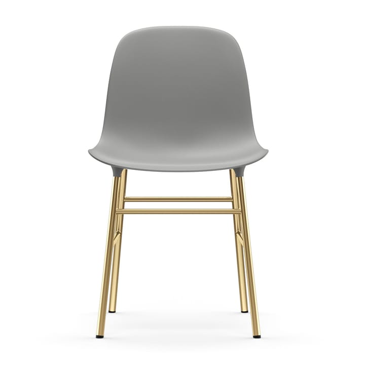 Form stol messingben, Grå Normann Copenhagen