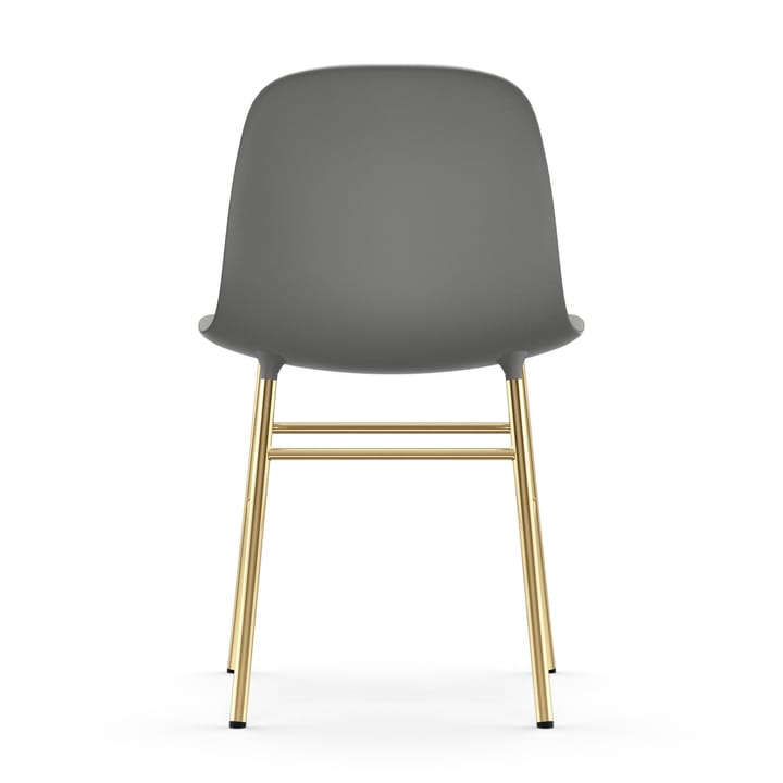 Form stol messingben, Grå Normann Copenhagen