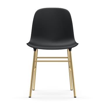 Form stol messingben - Sort - Normann Copenhagen