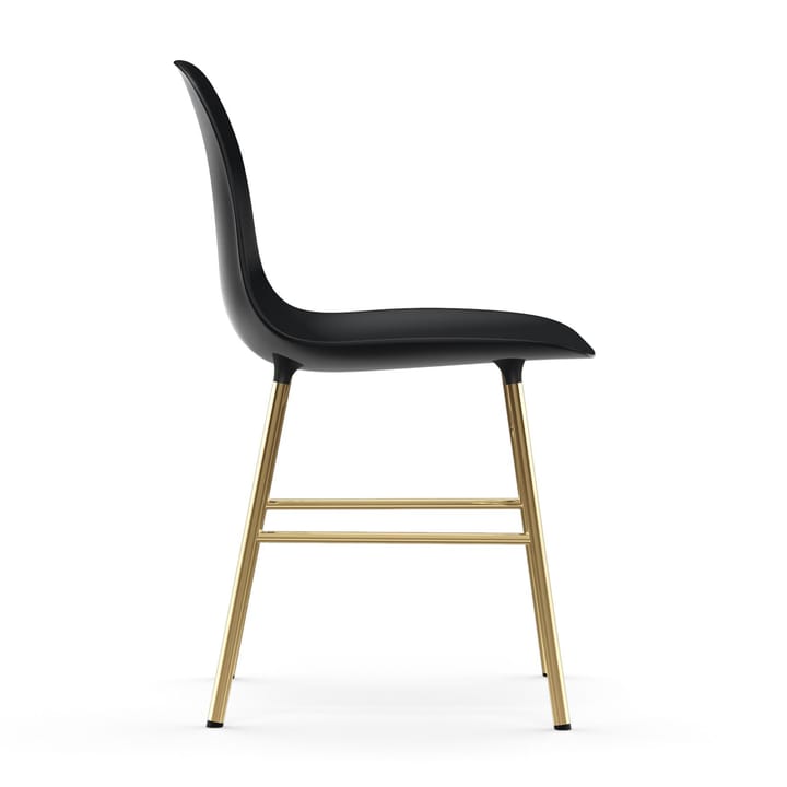 Form stol messingben, Sort Normann Copenhagen