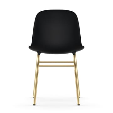 Form stol messingben - Sort - Normann Copenhagen