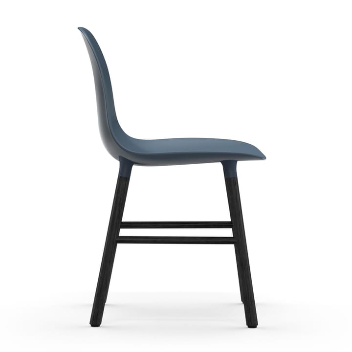 Form stol sorte ben, Blå Normann Copenhagen