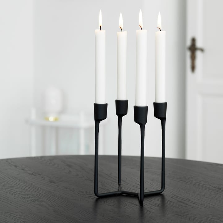 Heima lysestage - sort støbejern - Normann Copenhagen