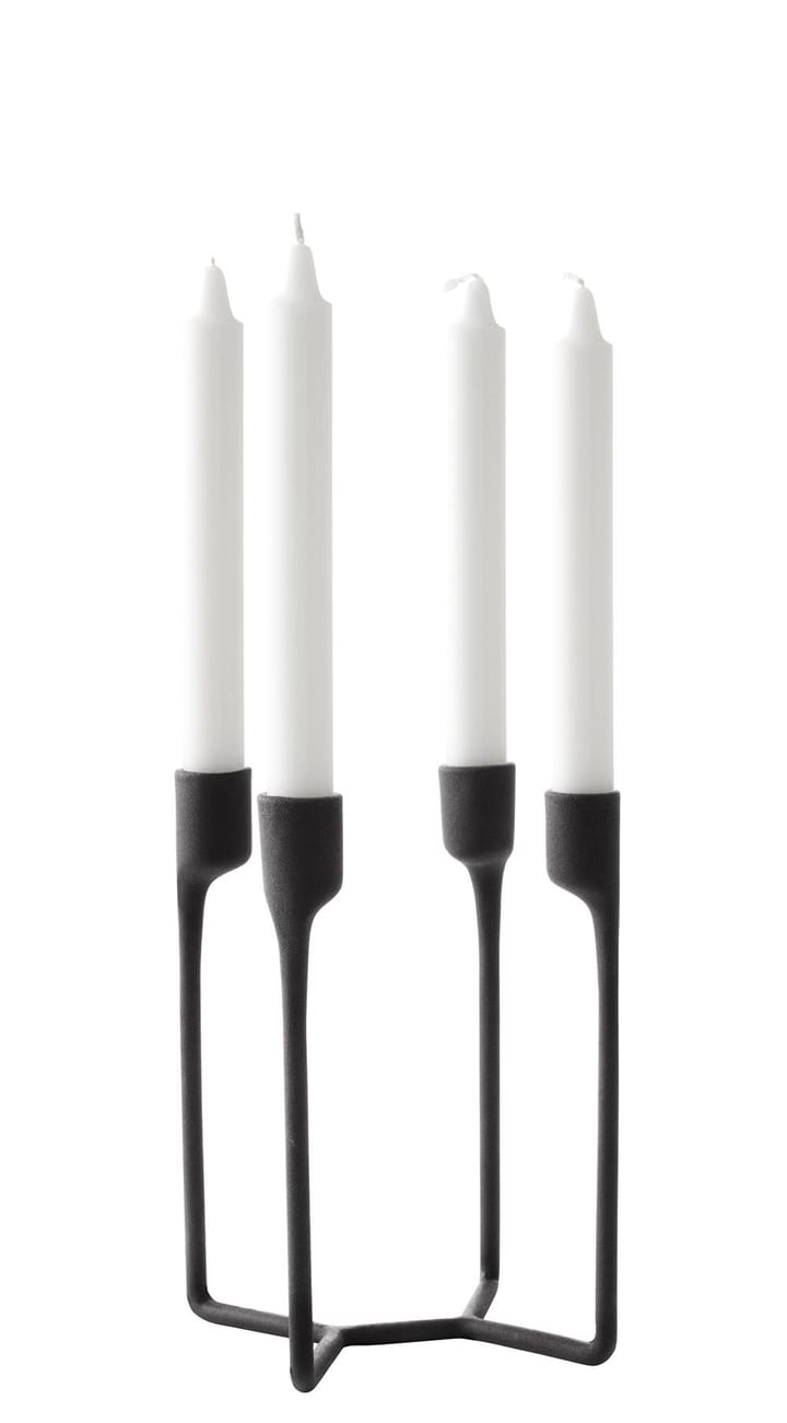 Heima lysestage - sort støbejern - Normann Copenhagen