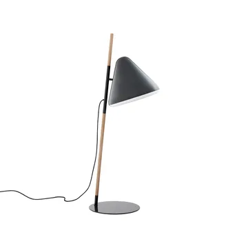 Hello gulvlampe - grey, bøgestel - Normann Copenhagen