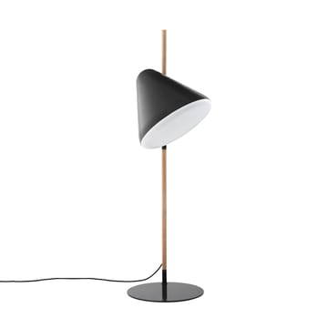 Hello gulvlampe - white, bøgetræsstel - Normann Copenhagen