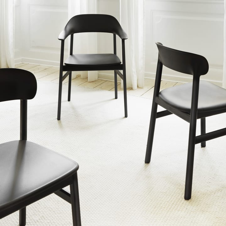 Herit stol armlæn sort eg, Sort Normann Copenhagen