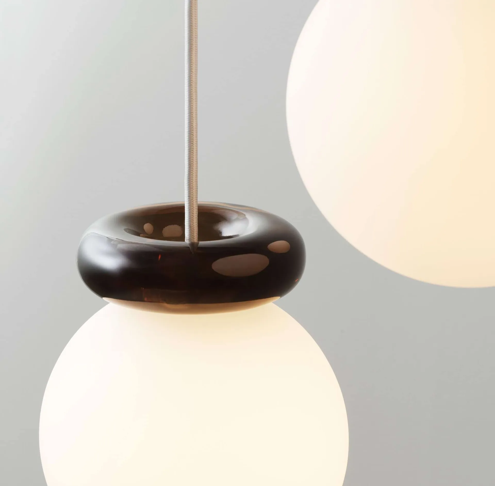 Hinx pendel lampe, Dark brown, Ø15x18 cm Normann Copenhagen