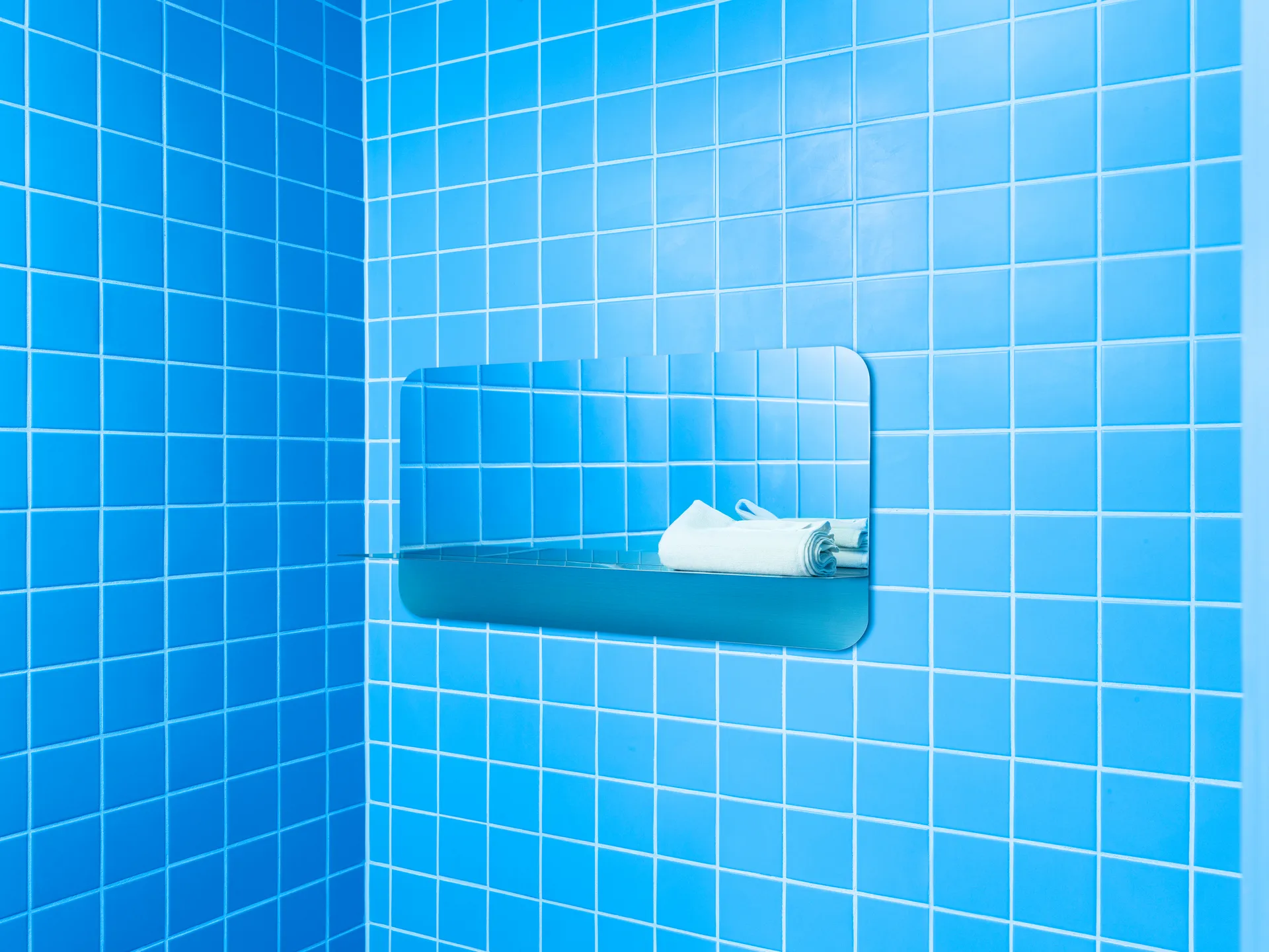 Horizon spejl horisontalt, Rustfrit stål Normann Copenhagen