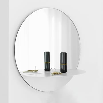 Horizon spejl rundt - hvid - Normann Copenhagen