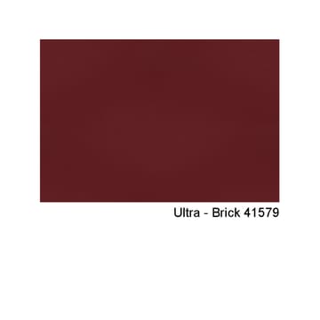 Hyg lænestol - læder Ultra 41579 brick, drejefod i aluminium - Normann Copenhagen