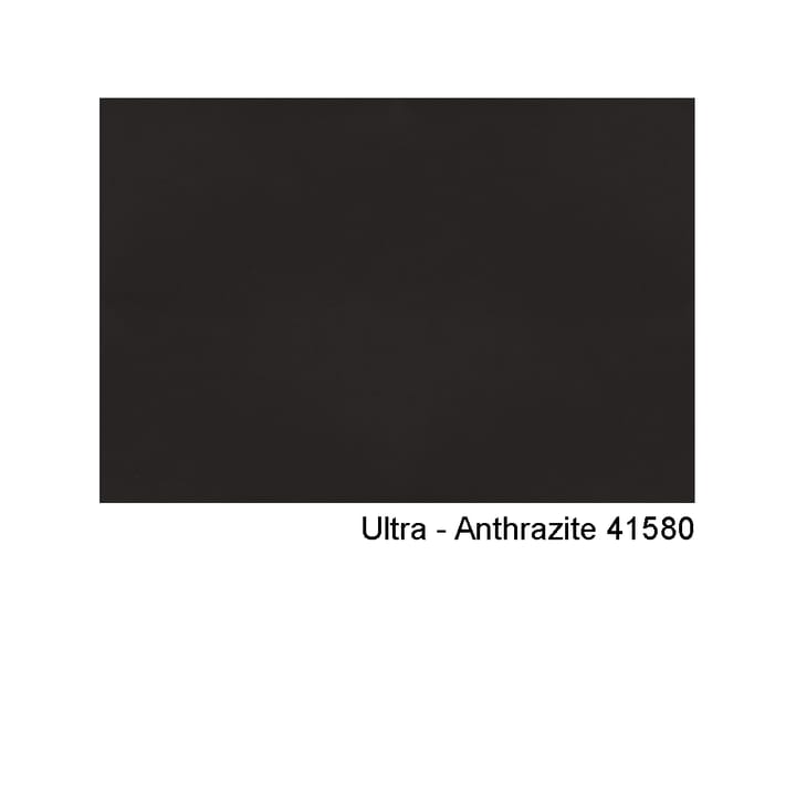 Hyg lænestol, læder Ultra 41580 antracit, drejefod i aluminium Normann Copenhagen