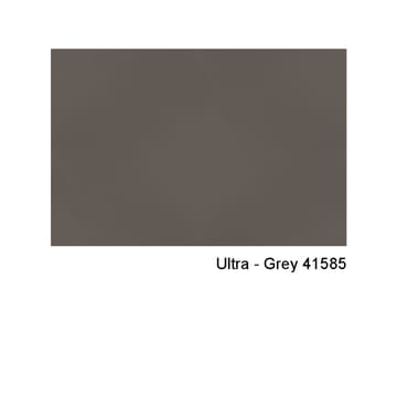 Hyg lænestol - læder Ultra 41585 grå, drejefod i aluminium - Normann Copenhagen