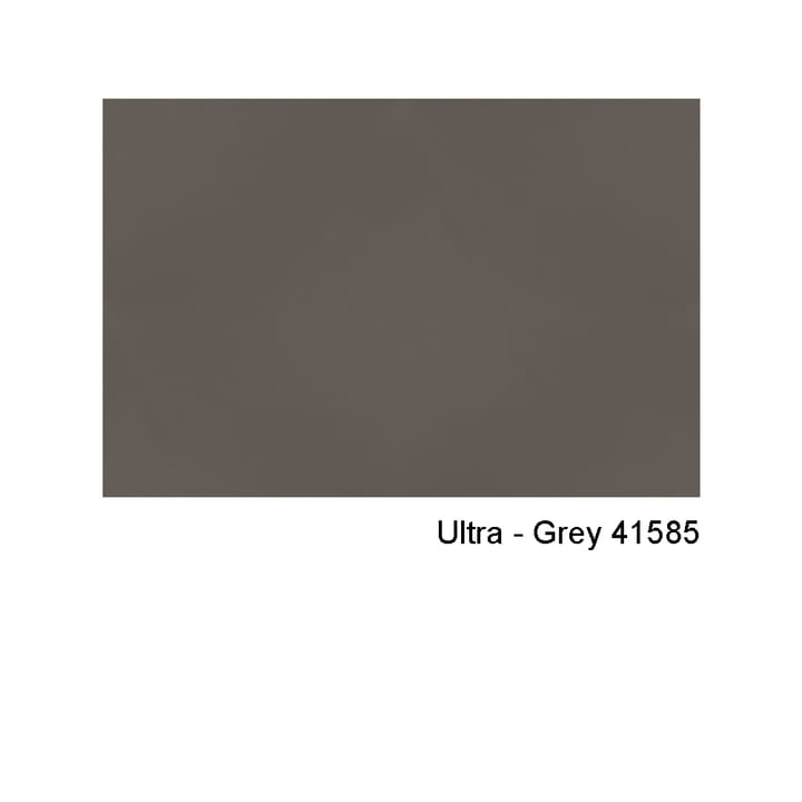 Hyg lænestol - læder Ultra 41585 grå, drejefod i aluminium - Normann Copenhagen