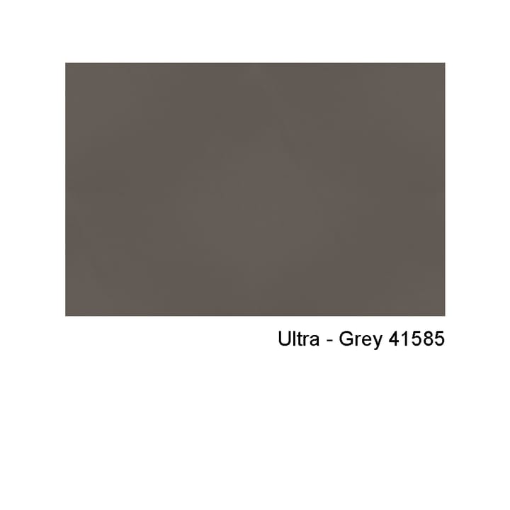 Hyg lænestol, læder Ultra 41585 grå, drejefod i aluminium Normann Copenhagen