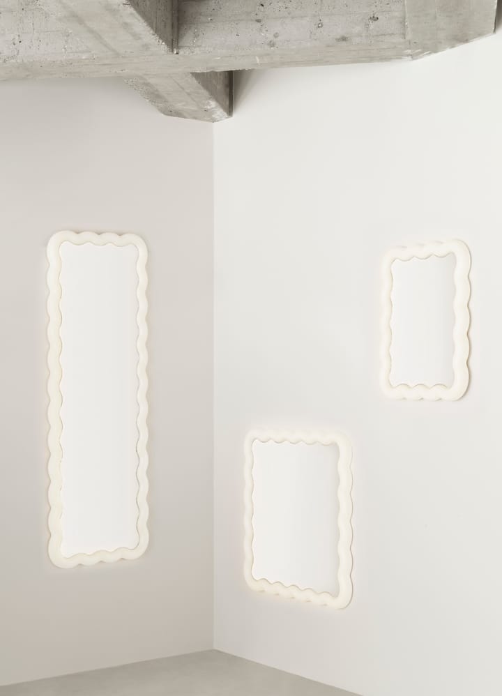 Illu spejl 160x55 cm, Hvid Normann Copenhagen