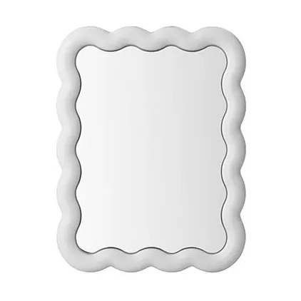 Illu spejl 65x50 cm, Hvid Normann Copenhagen