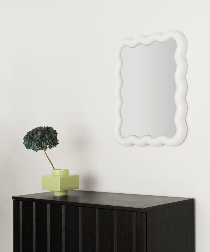 Illu spejl 65x50 cm, Hvid Normann Copenhagen
