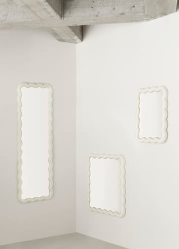 Illu spejl 65x50 cm - Hvid - Normann Copenhagen